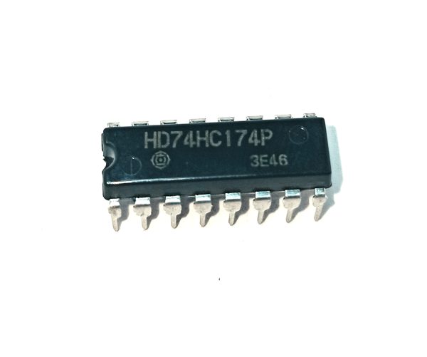 آی سی مدل HD74HC174P